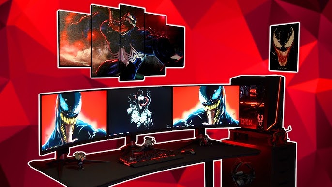 $5000 Ultimate VENOM Gaming Setup - Montage - YouTube