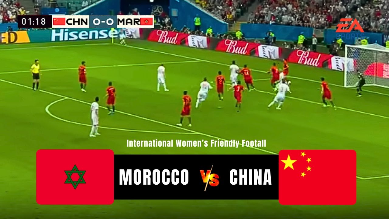 CHINA vs MOROCCO | The Continental Showdown: Asia vs Africa | FIFA23 Gameplay