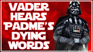 The Time DARTH VADER Visited PADMÉ’S Tomb and Heard HER DYING WORDS | Star Wars Explained | #Shorts