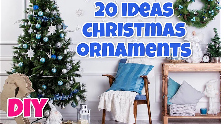 🎄 DIY 🎄Ideas Christmas decor ornaments, christmas ornament tutorial, glitter foam sheet craft,