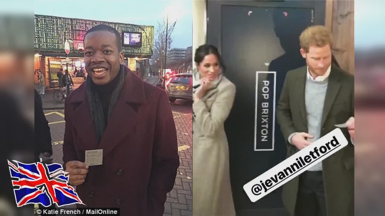 DJ slips Prince Harry his business card to play at royal wedding Royal