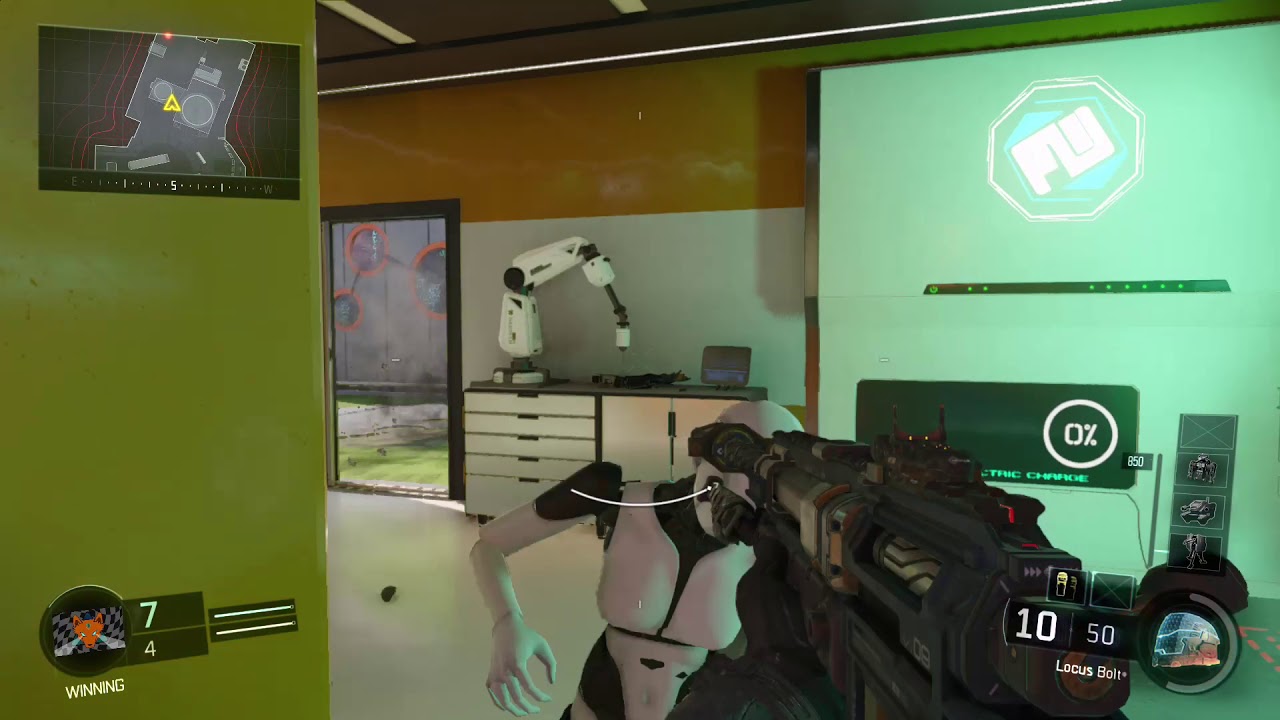 Punch then snipe with the easter eggs nuk3town