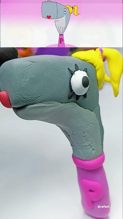 making sprunki OC Pearl Krabs with clay #shortvideo #feedshorts #sprunki #sprunkioc #clayart #usa