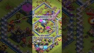 ⚔️ My Army Went FULL POWER! 😱 Enemy Base Destroyed ⭐⭐⭐ #Shorts #ClashOfClans