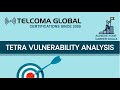 TETRA Vulnerability analysis