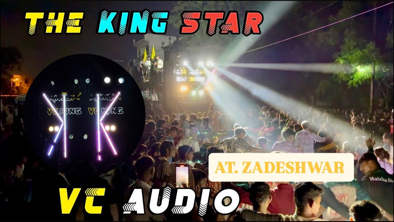 THE KING STAR BAND AT. ZADESHWAR || 26-08-2025 || GANPATI BAPPA AAGMAN || DEWALIYAWALE