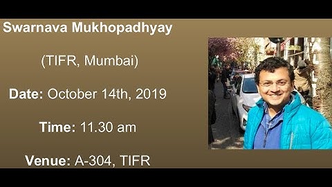 Swarnava Mukhopadhyay (TIFR, Mumbai): Rank-Level Duality of Conformal Blocks