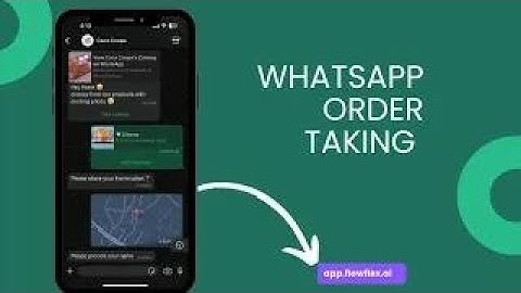 How the WhatsApp Order Taking Flow Works   Step by Step