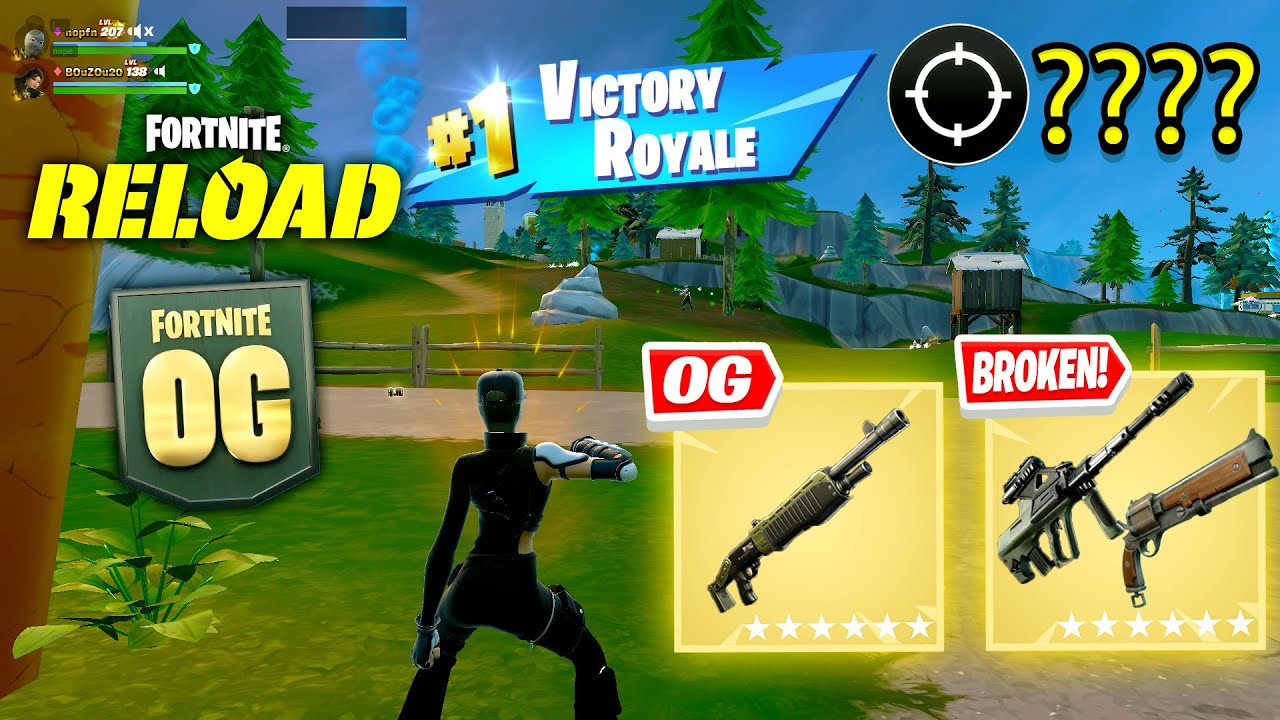 OG Fortnite Reload | High Kill Gameplay | Keyboard & Mouse