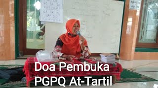 Doa Pembuka || Jilid 1 Pertemuan 1 PGPQ At-Tartil Kec. Mojowarno di Masjid Al-Huda Menganto