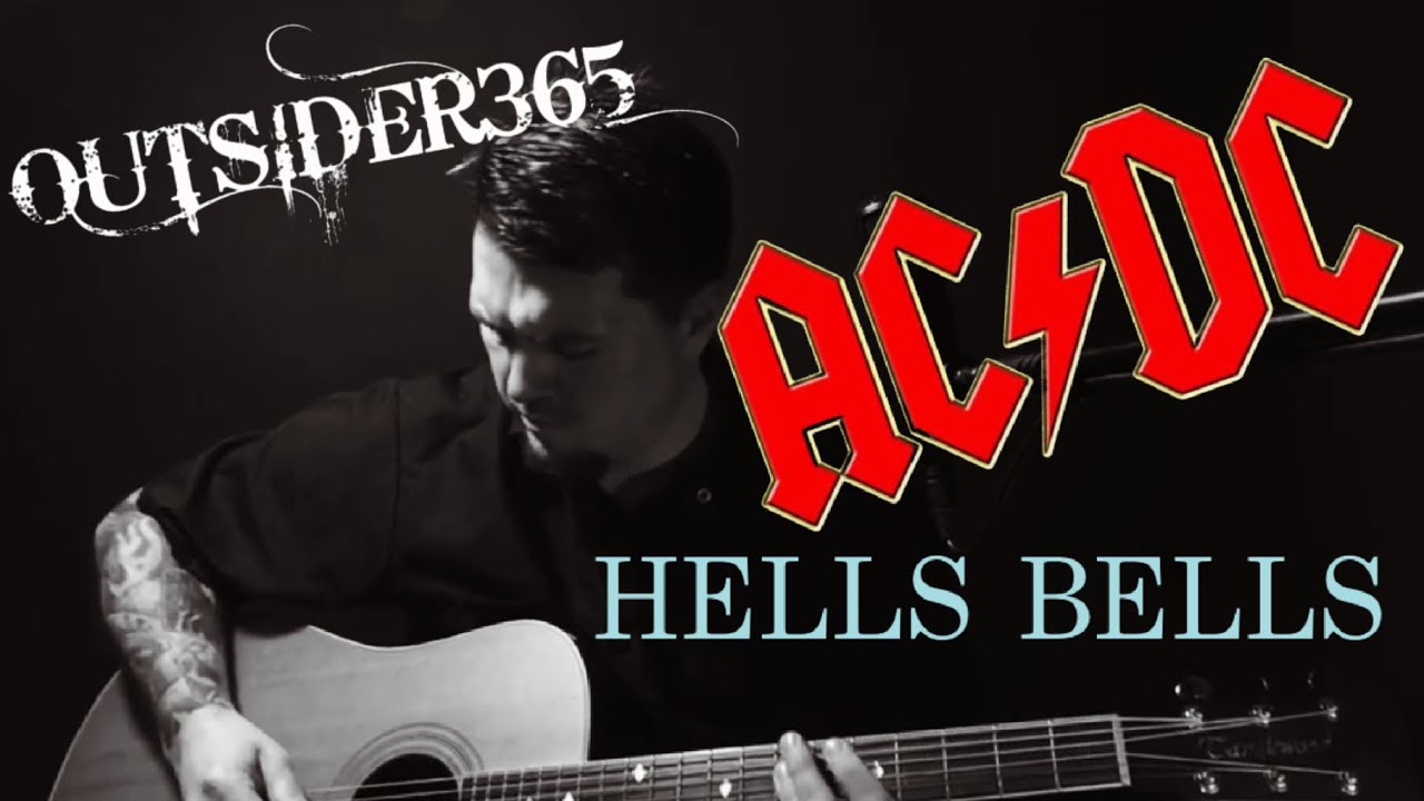 AC/DC Hells Bells - Acoustic Cover by David McEvoy - YouTube