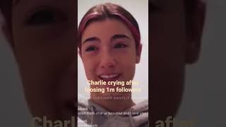 Charlie Dmelio Crying After Loosing 1M Followers You