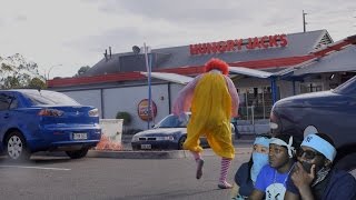Ronald McDonald Tastes Burger King Reaction