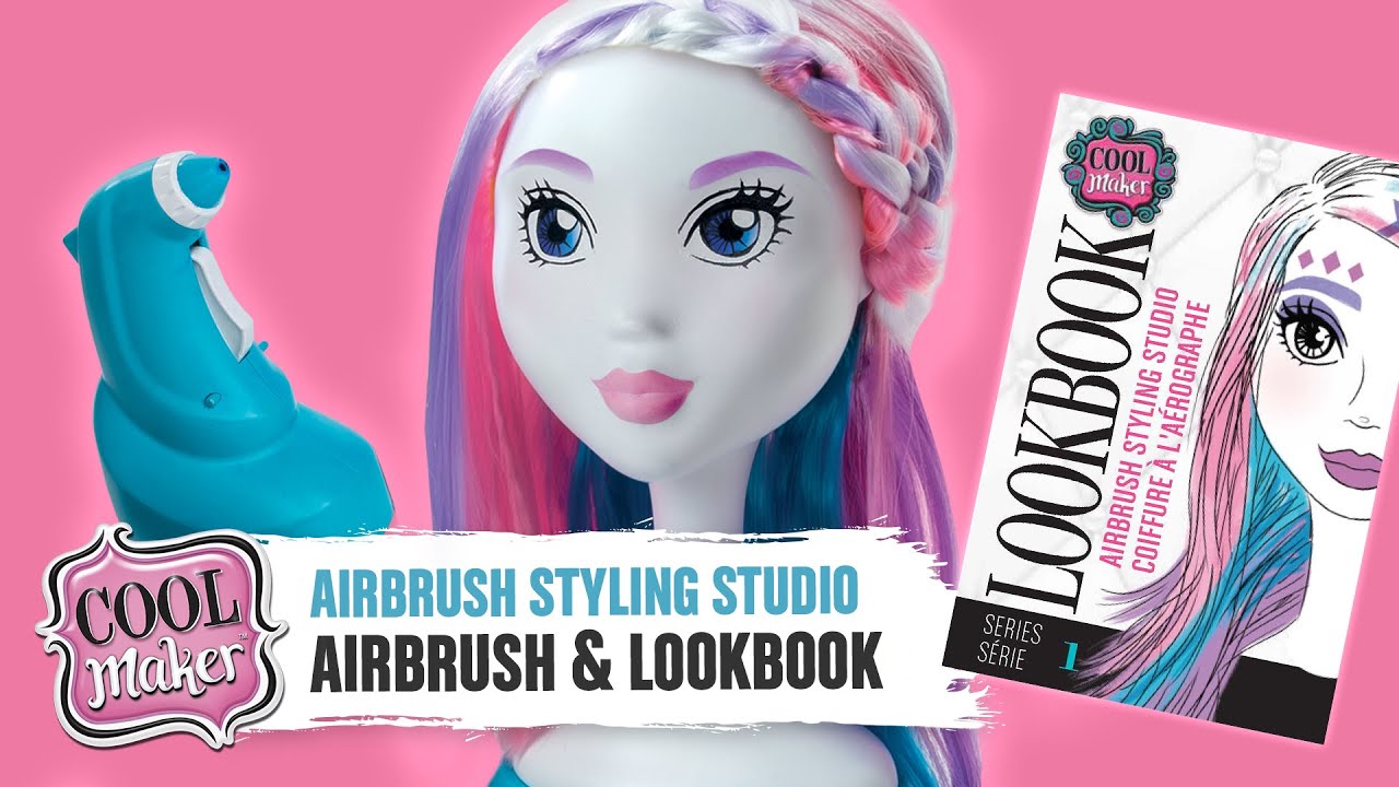 Cool Maker Airbrush Styling Studio Airbrush & Lookbook YouTube