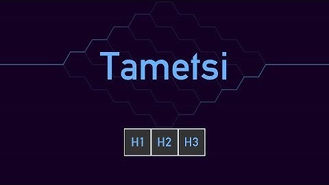 Tametsi - Commented Walkthrough Extra H