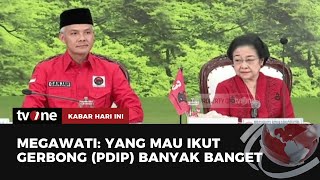Megawati Sebut Banyak yang Mau Ikut Gerbong PDIP Tapi Malu-malu Kucing | Kabar Hari Ini tvOne