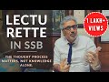 Ssb interview secret of lecturette thought process is more important