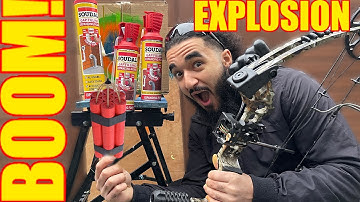 Blowing Thing Up With Explosive Arrow Tips !