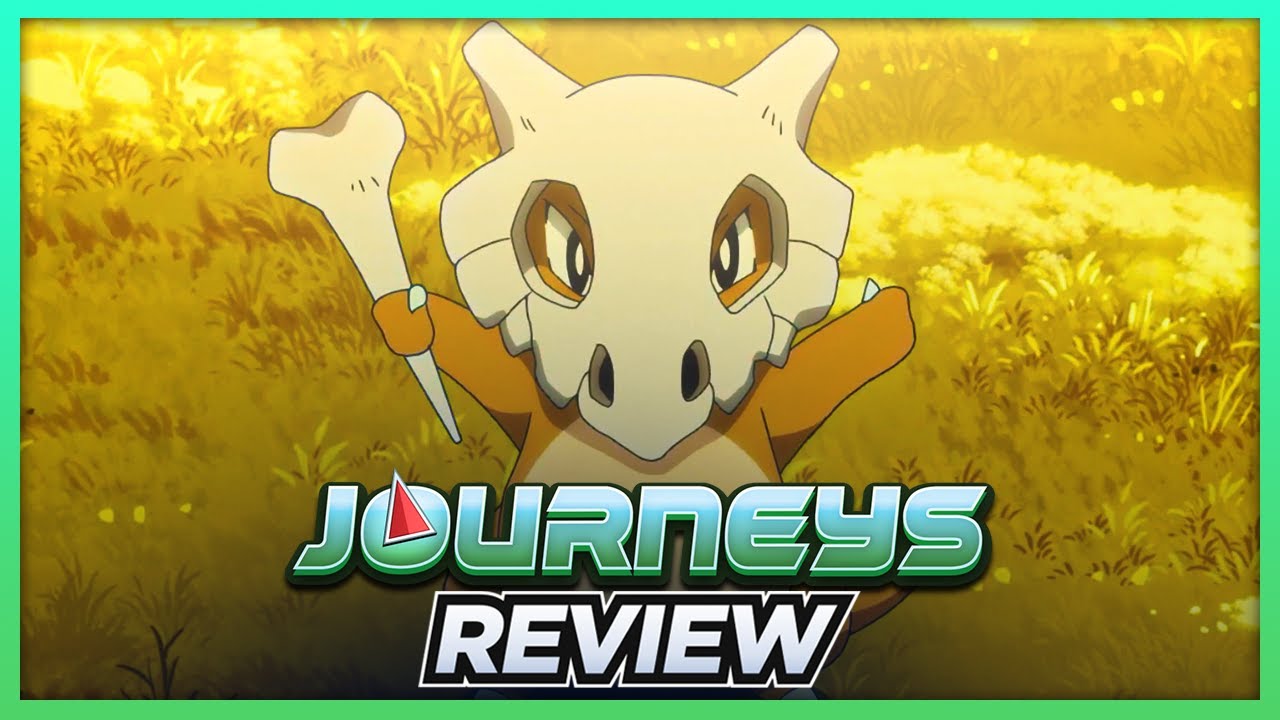 ◓ Anime Pokémon Journeys (Pokémon Jornadas) • Episódio 15: Dia de inverno,  onde está o osso de Cubone?