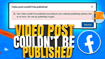 how to fix video post couldn