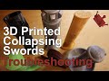 Collapsing Swords - Troubleshooting