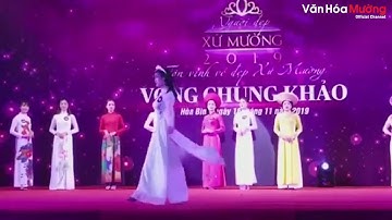 Người đẹp xứ Mường 2019 - Vòng chung khảo - Trình diễn áo dài