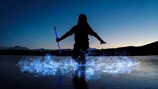 Lightning Wand / LED Dancing Cane In 4K