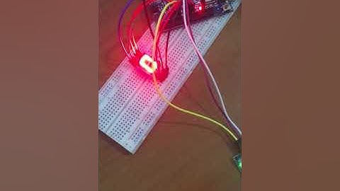 Dokunma sensörü ile 5611AS 7 segment rakam arduino Mblock kodları fritzing devre şeması