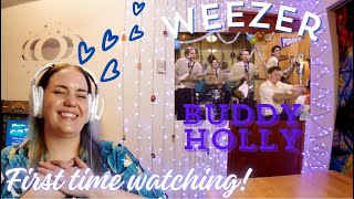 *Opera singer&#39;s first time watching!* - Weezer - Buddy Holly - Gooble Reacts!