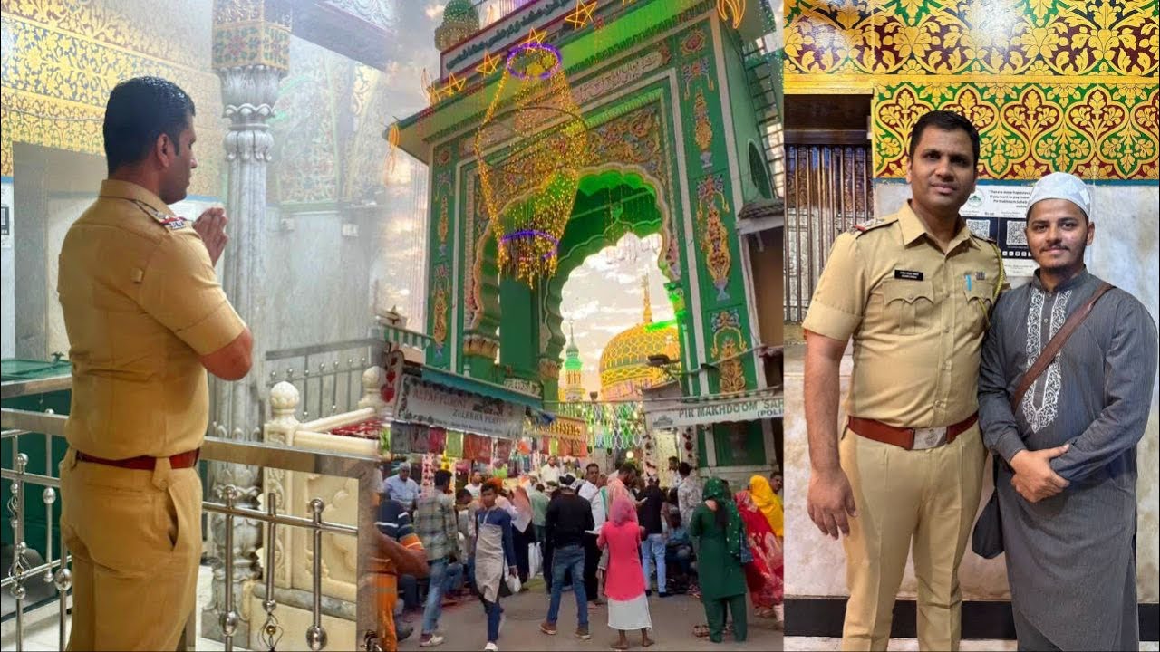 Mahim Dargah Me Aai Mumbai Police Salami Dene | Makhdoom Ali Mahimi RA | Mahim Dargah Mumbai Urs