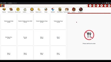 Restaurant Food ordering System (Flutter app)