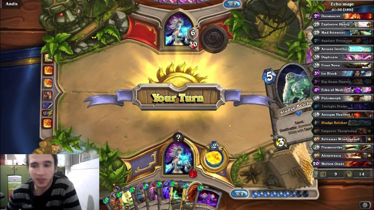 Heathstone deck spotlight: Echo giants mage