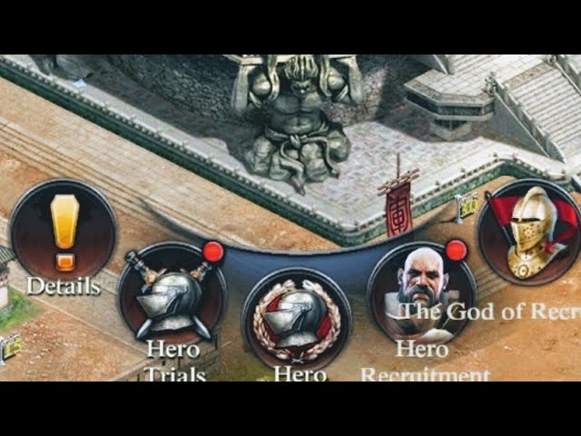 Clash of Kings - Hero Growth Trial II Heroes in this period