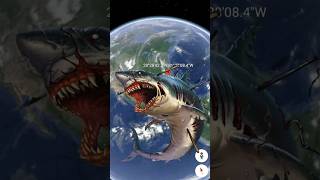 Hang Shark ? on Google maps and Google Earth #map #shorts #earth