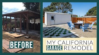 My California Garage Remodel