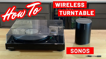 Connecting a Turntable to Sonos Wireless Speaker System