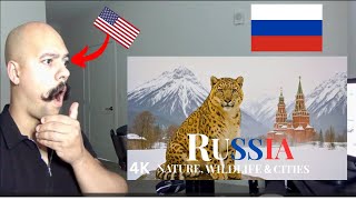 : America Reacts To Russia in 4K Amazing Animals, Breathtaking Nature & Beautiful Cities