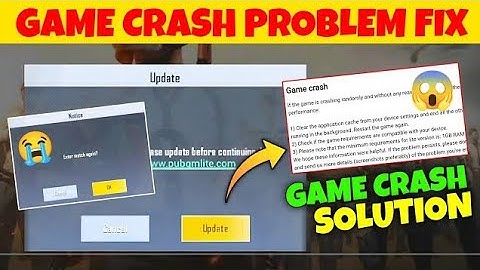 😥 Pubg Lite 0.25.0 Crash Problem | Pubg Lite Automatic Exit Problem | Pubg Lite New Update Problem