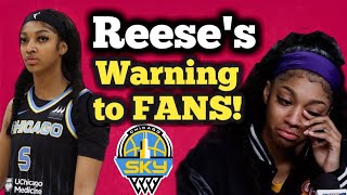 Angel Reese of Chicago Sky of the WNBA Sends a stern Warning to Fans With this Behaviour