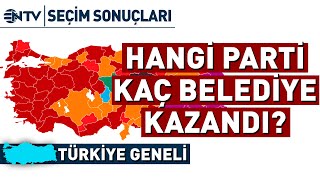 Türkiye Yerel Yöneticilerini Seçti İşte Partilerin Kazandığı İl İlçe Sayısı Ntv