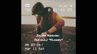 Zeliha Kendirci - Yaz Gülü ( Slowed) Resimi