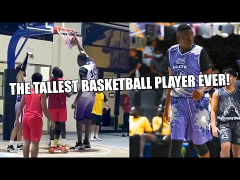 7-FOOT-9 "Big Naija" IS THE TALLEST BASKETBALL PLAYER EVER!