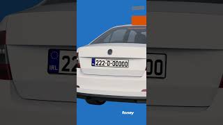 Irish Car Reg Plates - NCT Number Plates Online