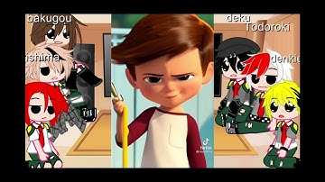 bnha react to  my favorite tiktoks