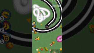 sulitnya menghindar #wormszone #gameandroidoffline #gaming #shorts