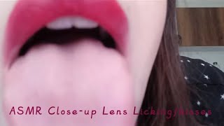 Asmr Super Close-Up Lens Licking Kisses Hair Play Lens Touching