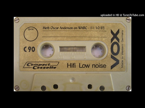 RIP: Herb Oscar Anderson on WABC - 11/10/65
