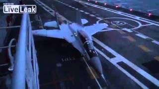 MiG-29KUB Night Takeoff