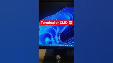 Terminal or CMD 🤯| Day-0110| Windows Tips #window #techreels #reel #short #windows11tips #windows11