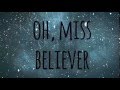 Twenty One Pilots - Oh, Ms Believer (Lyrics video)